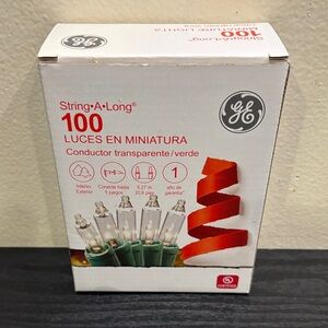 GE String-A-Long 100 Miniature Lights